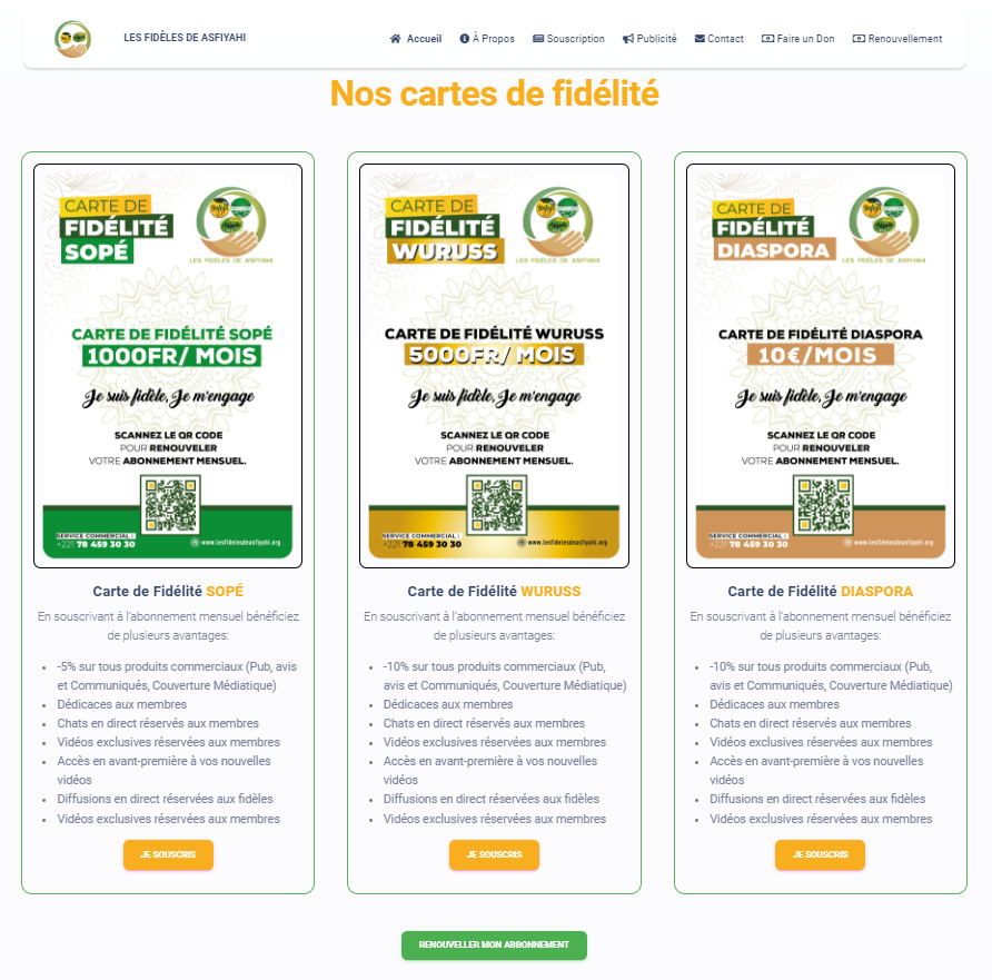 Les fideles de Asfiyahi