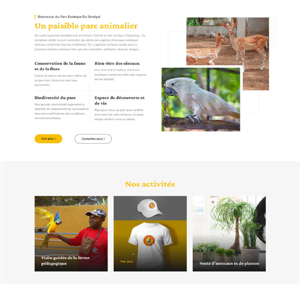 Senegal Exotic Park